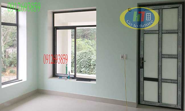 Cửa đi và cửa sổ nhôm kính Việt Pháp chính hãng thi công tại Hà Đông