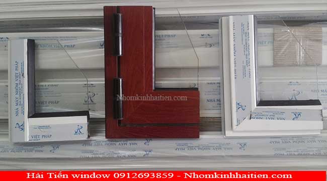 mẫu nhôm hệ Việt Pháp 4400, 4500, 450, 2600