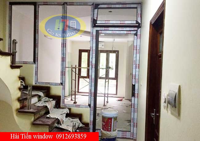 Cửa nhôm kính Việt Pháp kiểu dáng sang trọng