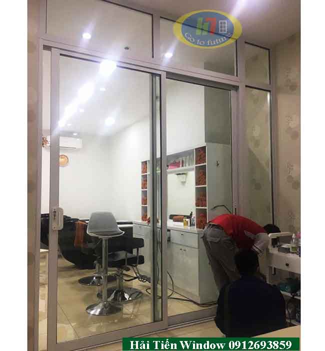 Cửa nhôm Xingfa trắng sứ tại Văn phú, hà Đông