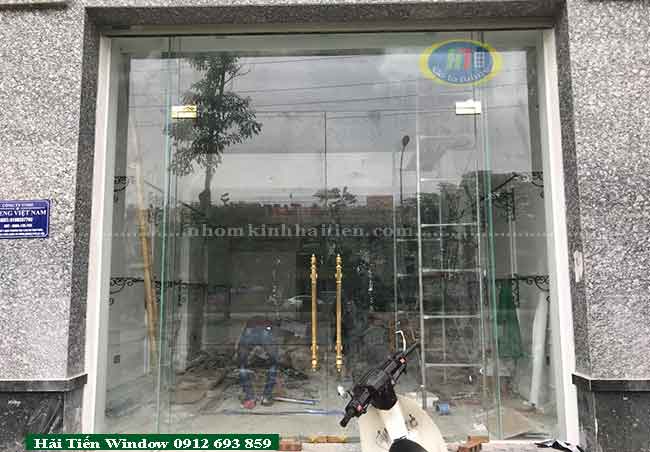 Cửa kính cường lực thi công tại Từ sơn, Bắc Ninh
